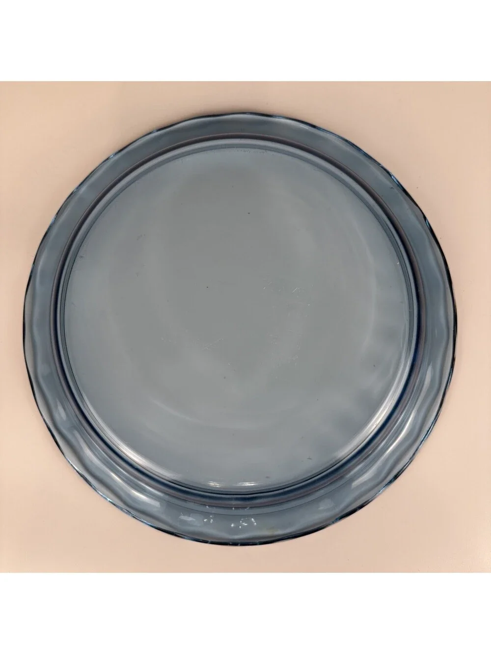 Pyrex Blue Glass Pie Plate  Model C 209– 9.5